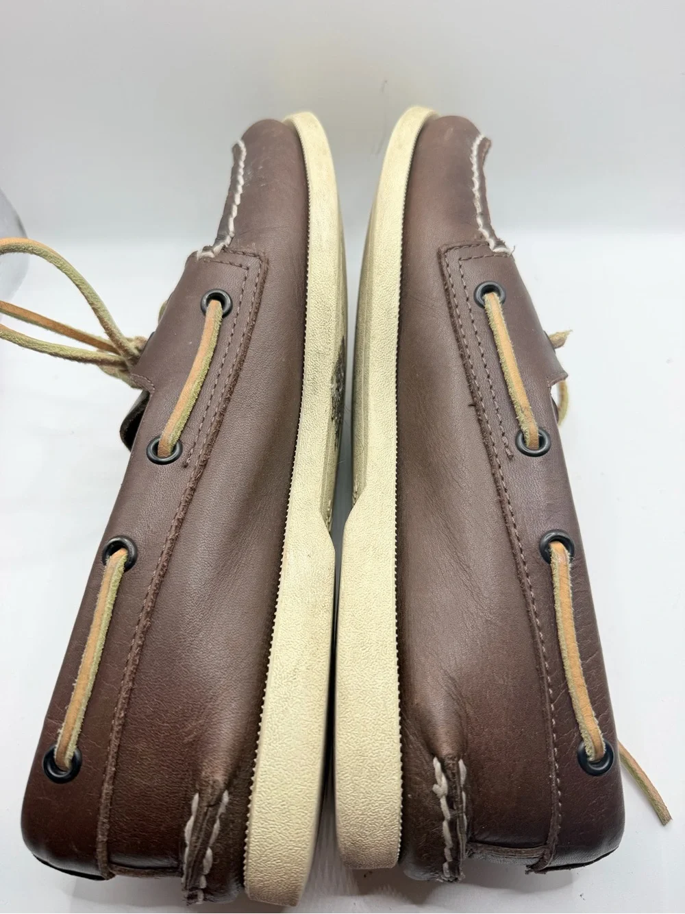 Sperry brown leather